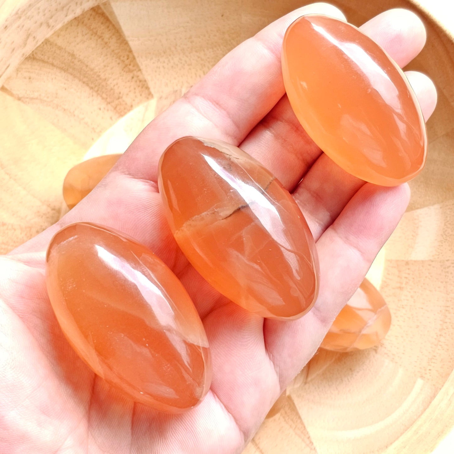 Honey Calcite Lingams | Shivas