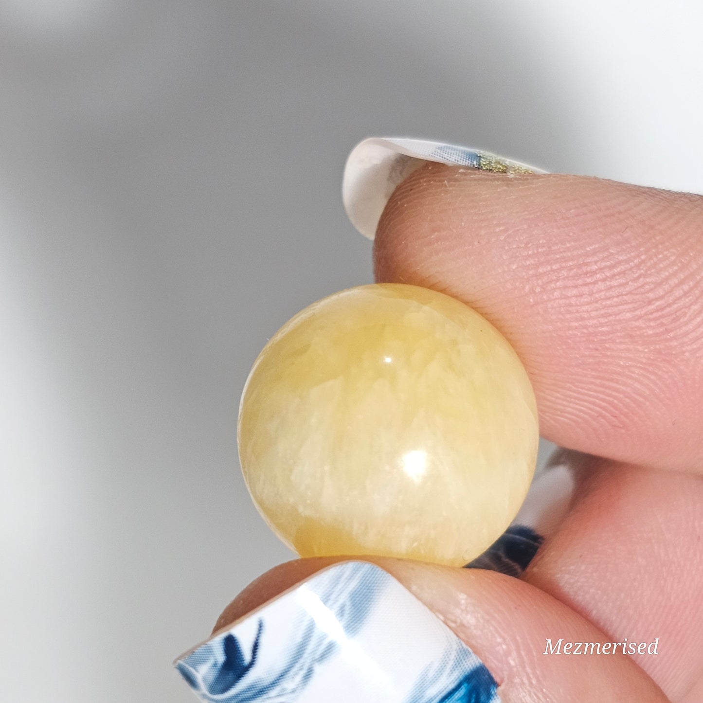 Yellow Calcite Spheres