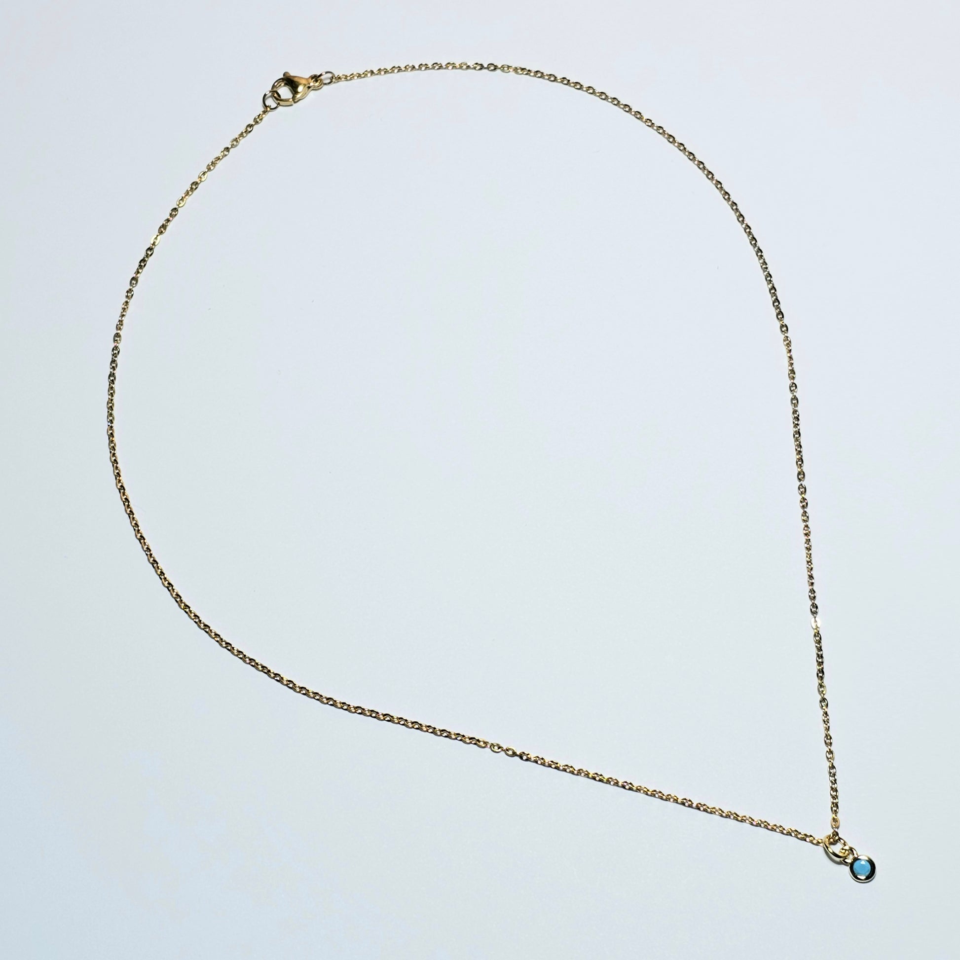 Dainty CZ Solitaire Necklaces | Gemstone Simulant