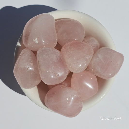 Rose Quartz Tumble | Large