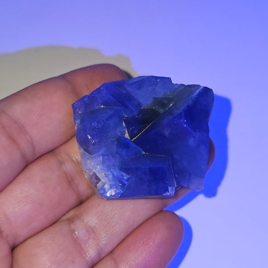 Colour-Change Fluorite on Matrix | Specimen C | Green to Blue Daylight Fluorite | UV Reactive | Madagascar