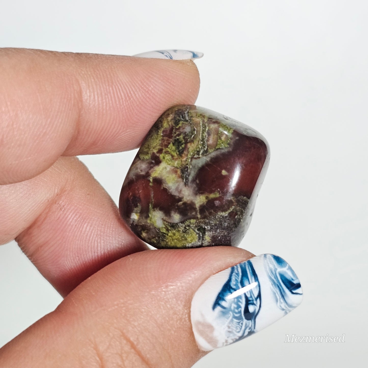 Dragon Blood Jasper tumbles