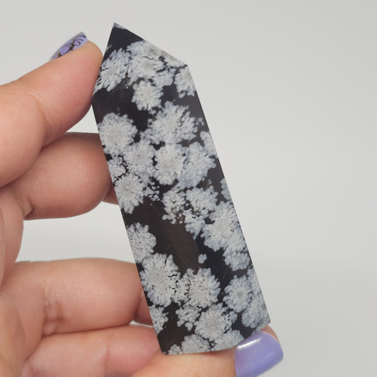 Snowflake Obsidian Tower | E