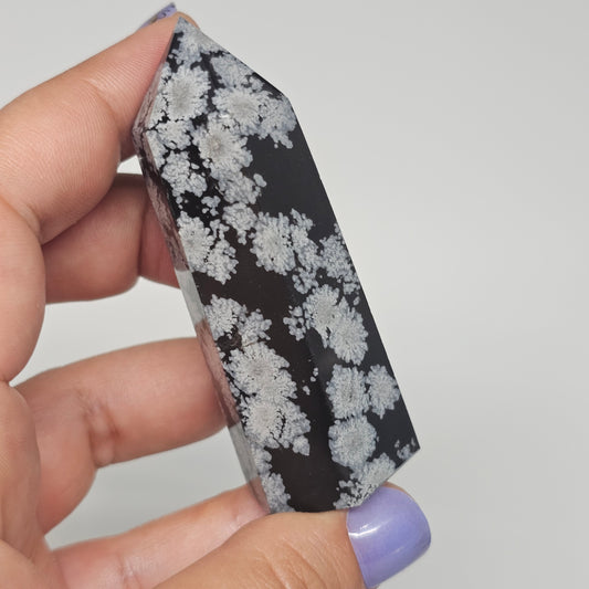 Snowflake Obsidian Tower | E