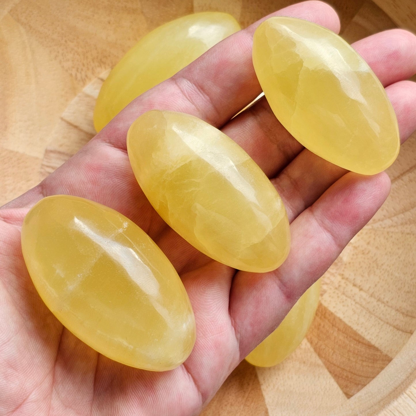 Lemon Calcite Lingams | Shivas