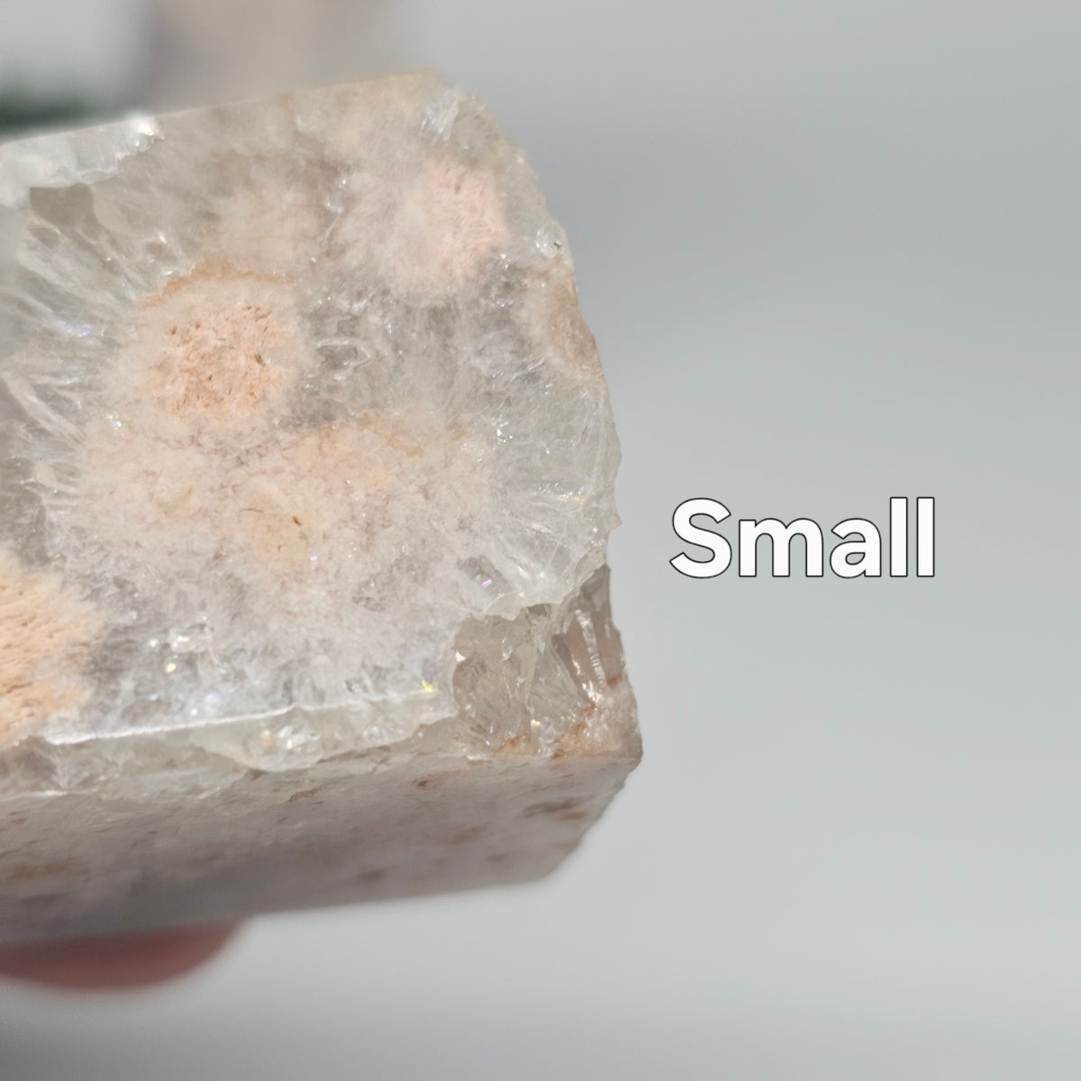 Flower Agate & Quartz Obelisks
