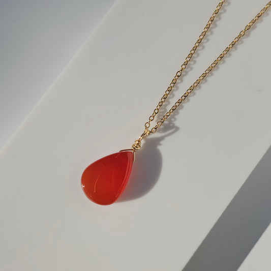 Carnelian Necklace (#27)