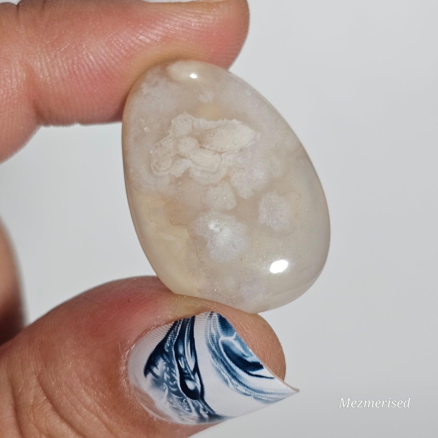 Small Flower Agate Tumble