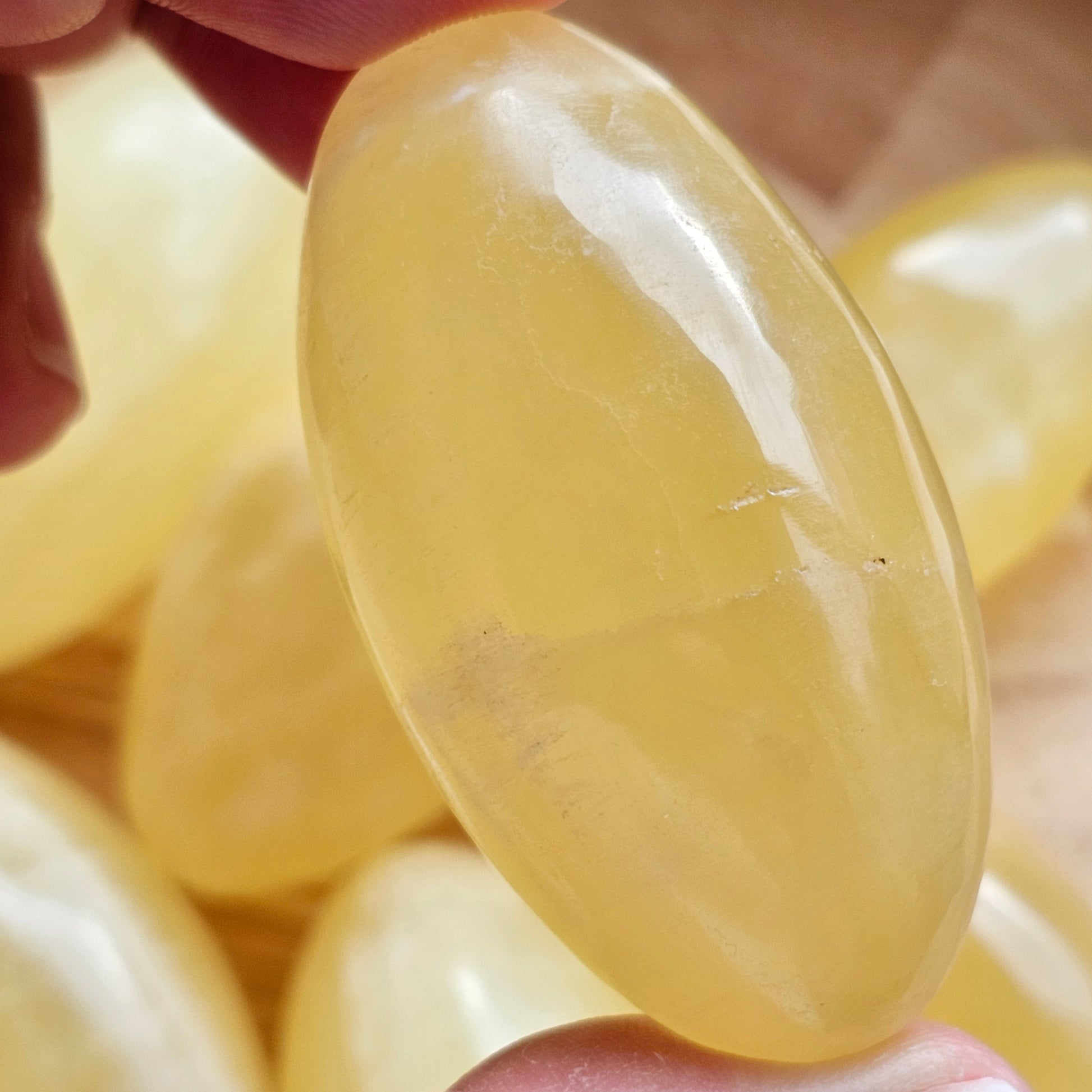 Lemon Calcite Lingams | Shivas