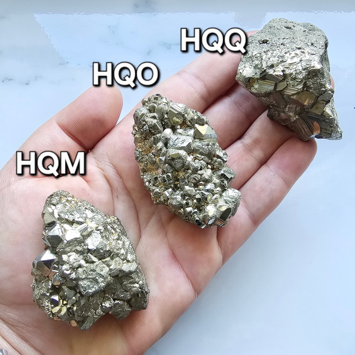 High Quality Pyrite Clusters (Large)