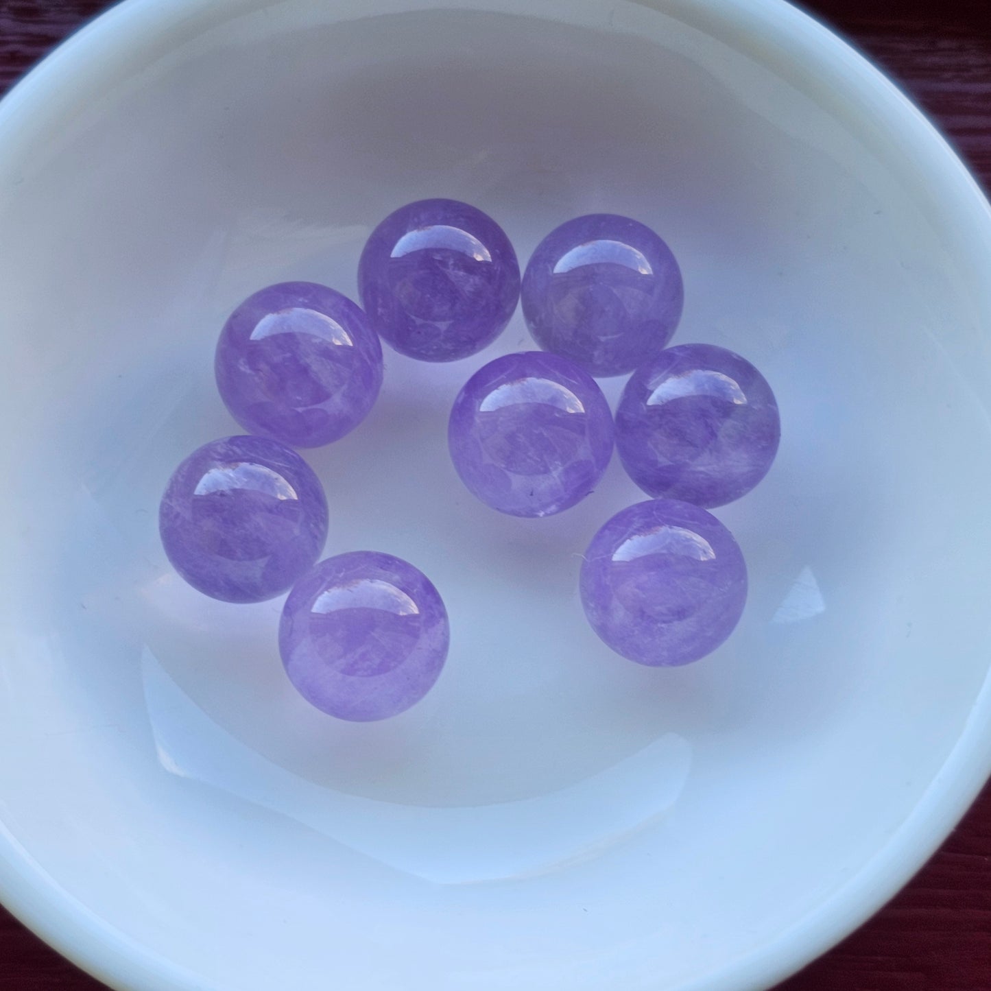Tiny Amethyst Spheres